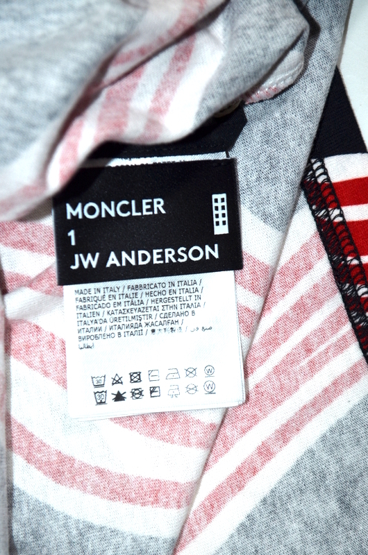未使用品 新品級 モンクレールジャパン取り扱い MONCLER モンクレール JW ANDERSON Tシャツ size M オーバーサイズ メンズ カジュアルに_画像3