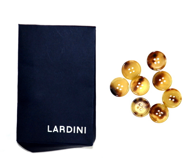 未使用品 新品級 18.8万 シルク10％ LARDINI ラルディーニ シングルスーツ size 42 日本S程度 スラックス付属 ビジネスに メンズ_画像8