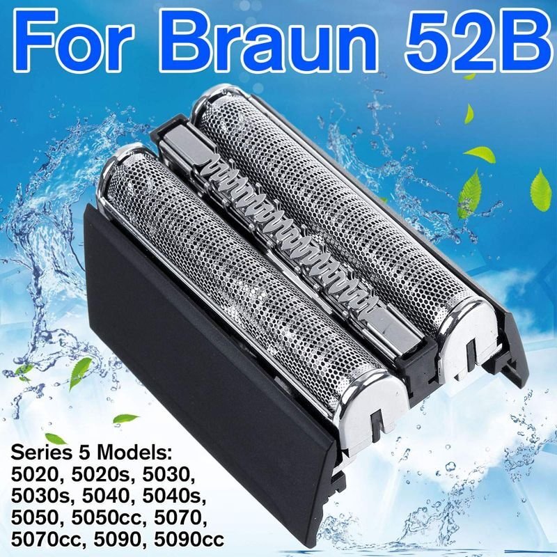 BRAUN Series5 52B razor inside tooth & out tooth solid unit 1 point shaver F/C52B F/C52S.....