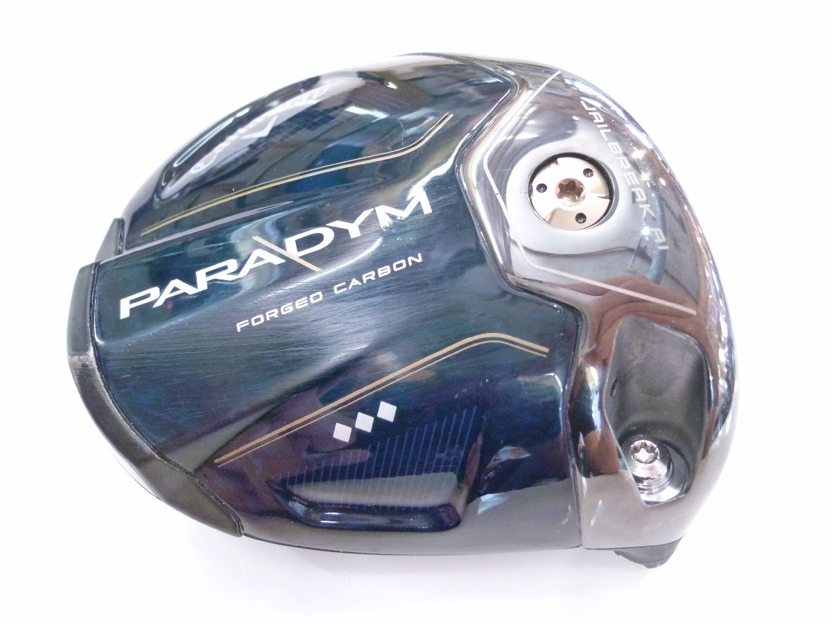 中古良品 ヘッドカバー付Callaway キャロウェイ PARADYM パラダイム◆◆◆トリプルダイヤモンド ドライバー用 パーツ 9度*MP@1*V*223の画像1