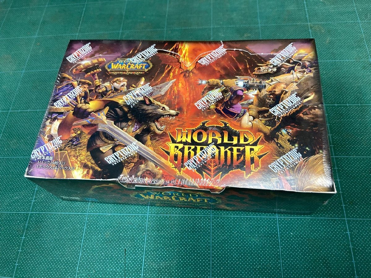 未開封 World Of Warcraft ワールドブレイカー(日本語版1BOX)★ワールド オブ ウォークラフト ブースター★送料込 MP@1*V*036