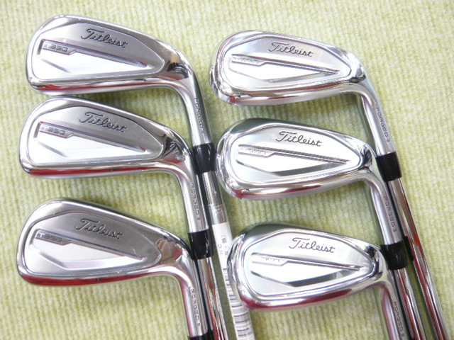 タイトリスト☆T350 (2023) アイアン N.S. PRO 105T スチール(S) 6本セット (6I-PW.48)☆TITLEIST 中古良品*MP@1*Q*116_画像2