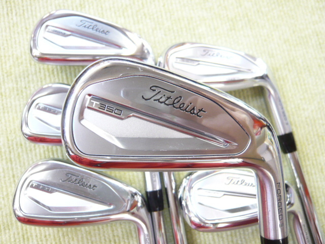 タイトリスト☆T350 (2023) アイアン N.S. PRO 105T スチール(S) 6本セット (6I-PW.48)☆TITLEIST 中古良品*MP@1*Q*116_画像1