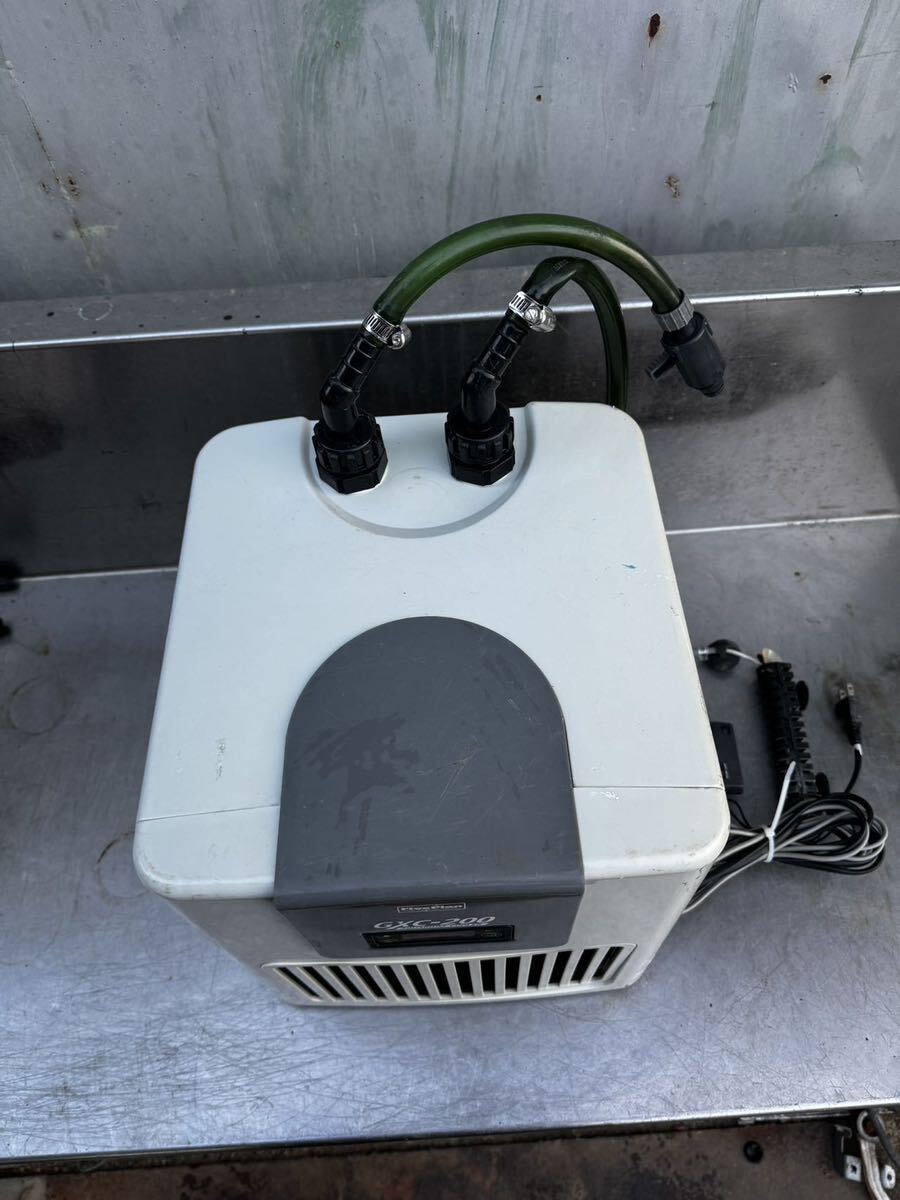 GEX GXC-200 aquarium fish for cooler,air conditioner aquarium for electrification has confirmed junk present condition goods 