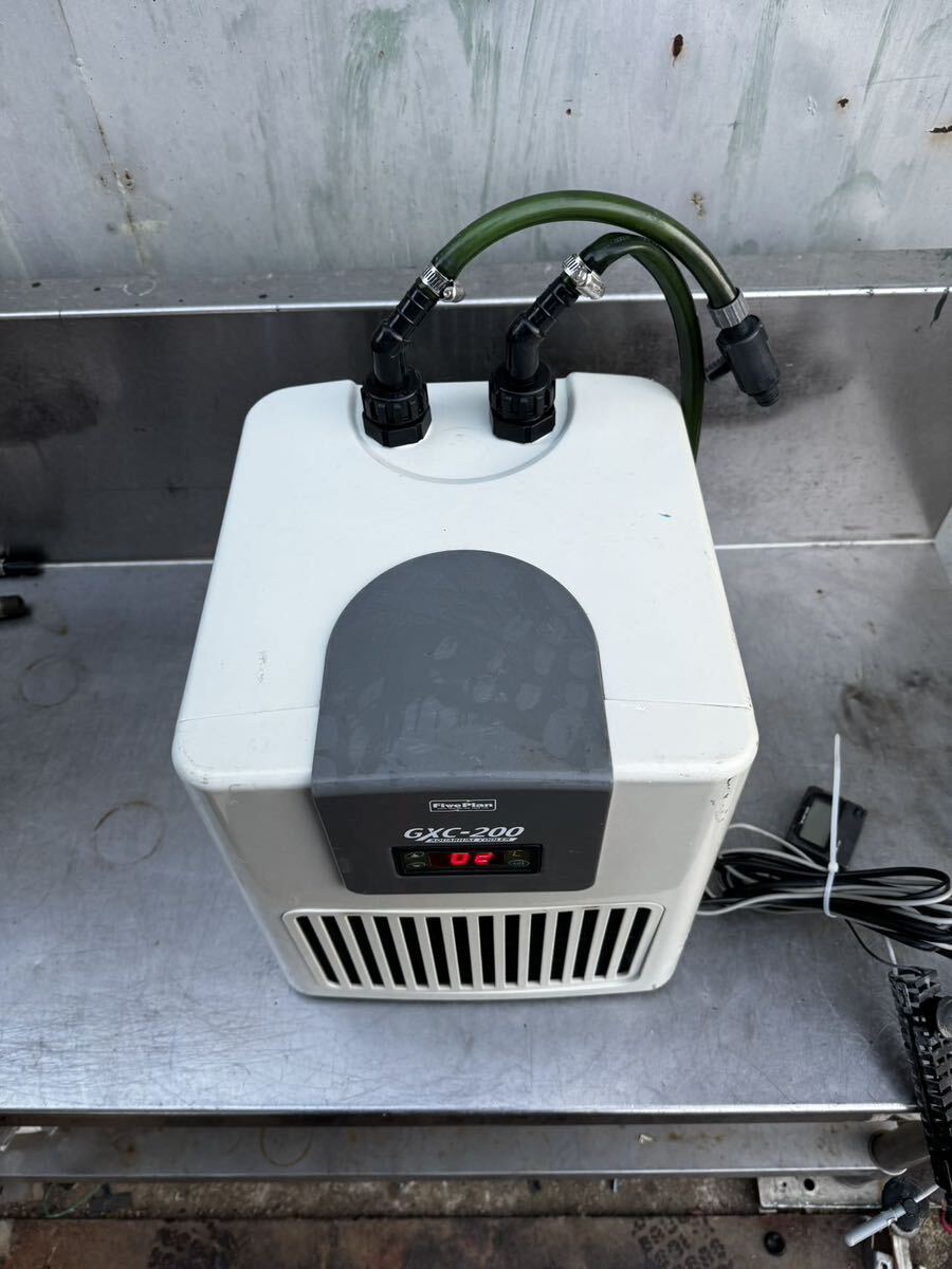 GEX GXC-200 観賞魚用クーラー 水槽用 通電確認済み　ジャンク品　現状品_画像4