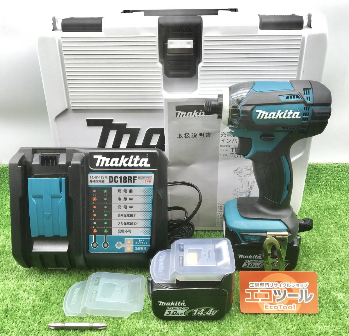 【領収書発行可】☆Makita/マキタ 14.4v充電式インパクトドライバ TD138DRFX [IT69MM052DQI]_画像1