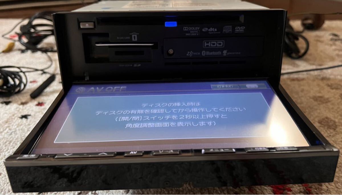 ILPINE VIE-X088 HDDナビ DVD Bluetooth メモリーナビ_画像8