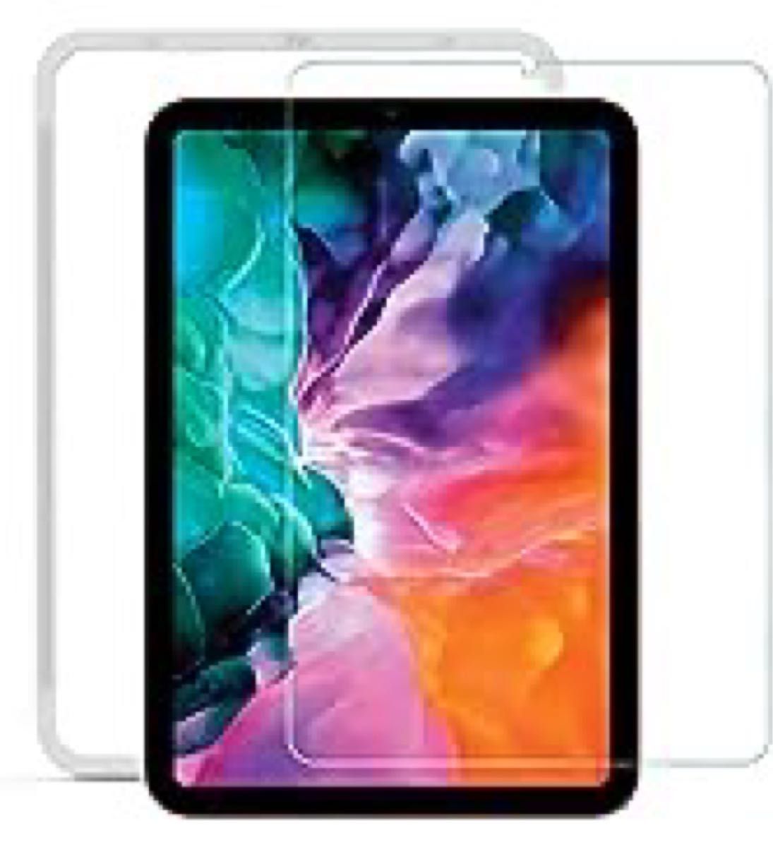 NIMASO 強化ガラスフィルム iPad 第10世代 (10.9 インチ 2022) 用 ガイド枠付き NTB22I574 1枚