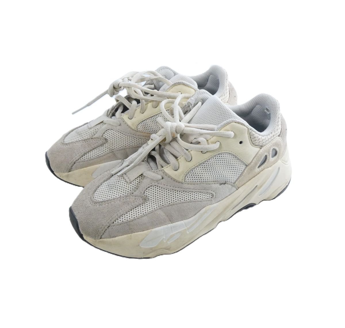 良品 19SS adidas YEEZY BOOST 700 ANALOG アディダス イージーブースト スニーカー EG7596 23.5㎝ アイボリー 302の画像1