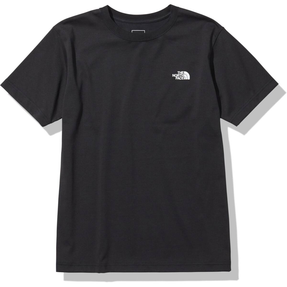 即決☆ノースフェイス バック スクエアー ロゴ 半袖Tシャツ BLK/XLサイズ ブラック 黒 送料込み スクエア ロゴ 速乾
