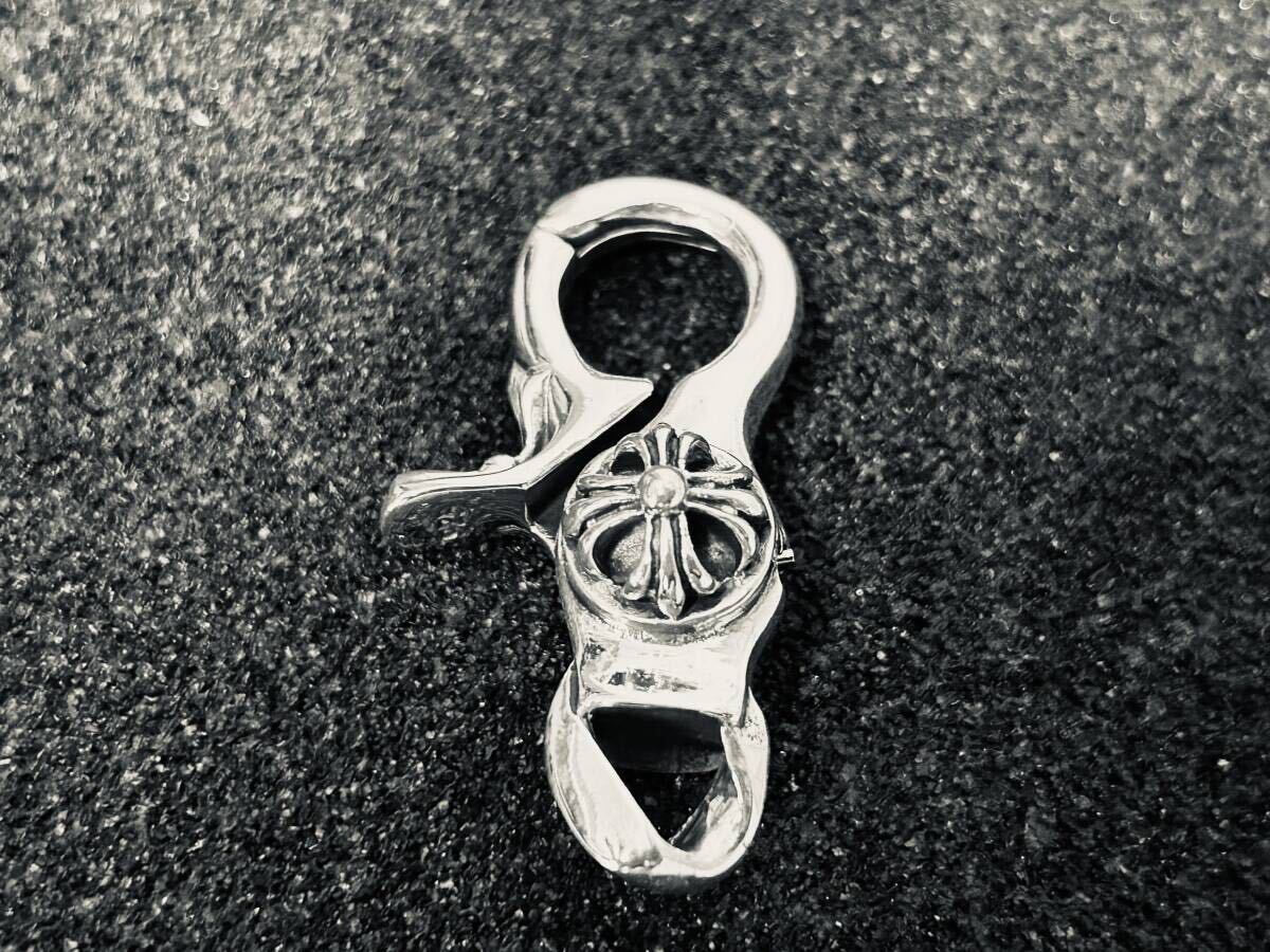  серебряный 925 Cross цепочка для ключей кольцо для ключей 