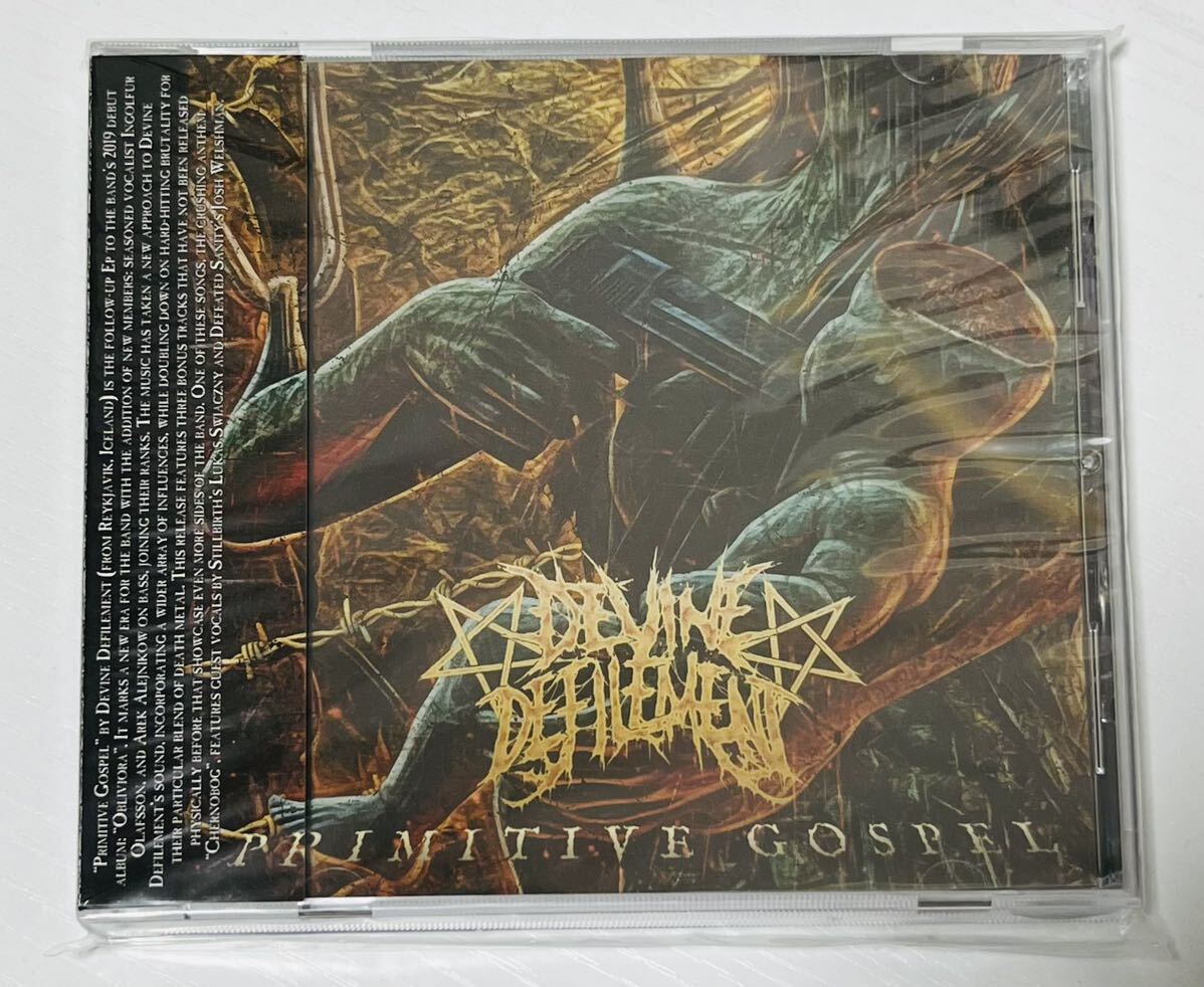 ■ Devine Defilement 「 Primitive Gospel 」輸入盤 death metal_画像1