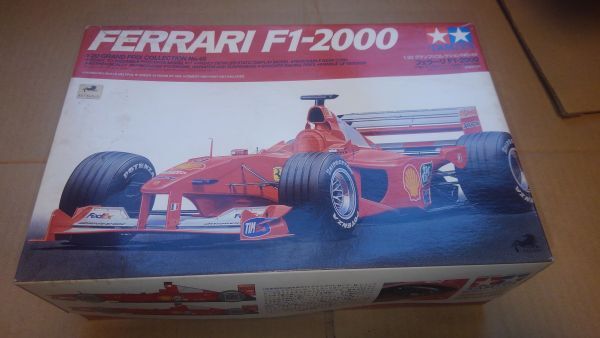 タミヤ 箱難有 TAMIYA 1/20 フルビュー フェラーリ F1-2000 クリアレッド仕様の画像1