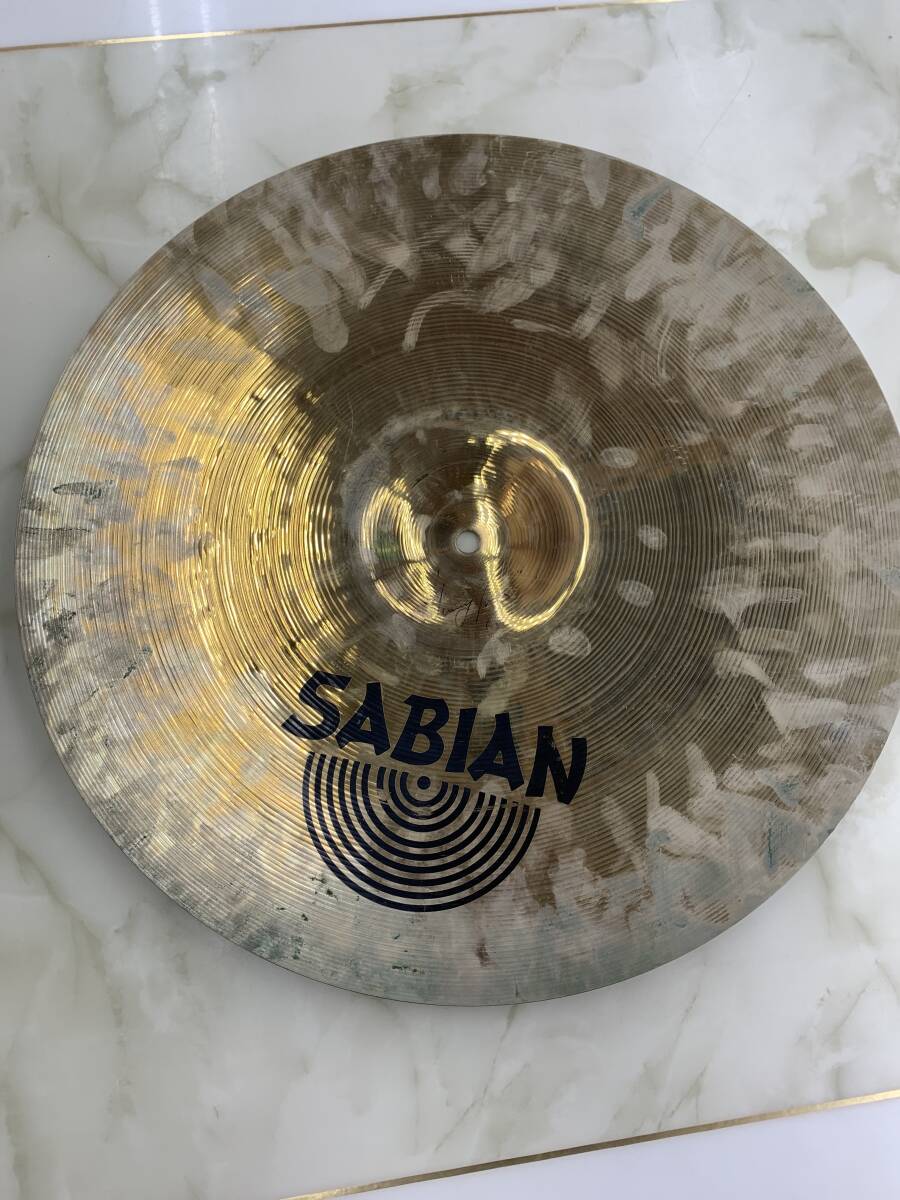 M１３０６　シンバル　SABIAN　HHM　１８/４５ｃｍ　楽器　_画像4