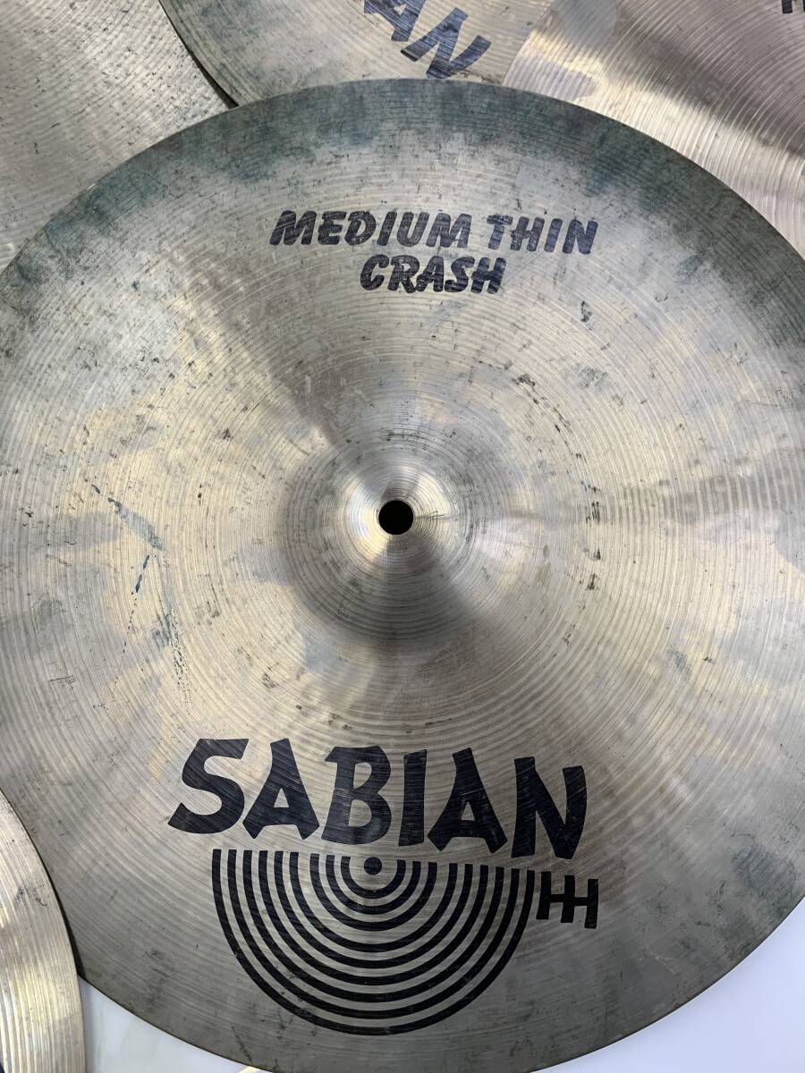 M１３０８　シンバル　まとめて　9枚　SABIAN　楽器_画像6