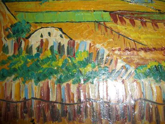 * autograph oil painting fins cent * fan *go ho [ field ] copy *262