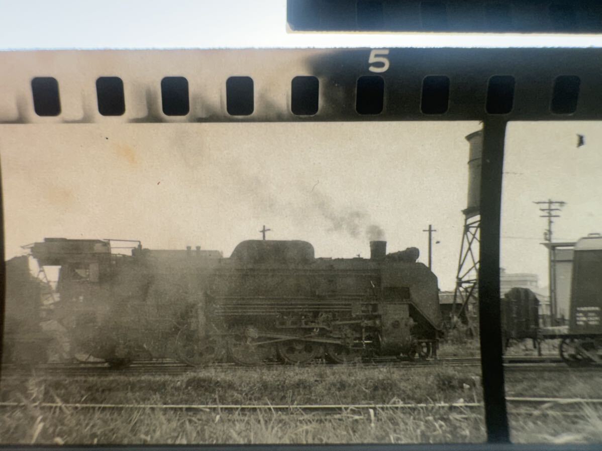 ④☆ 鉄道 ネガ『四日市　名古屋』昭和39年◆廃線 古い鉄道写真フィルム 国鉄SL蒸気機関車列車特急_画像7