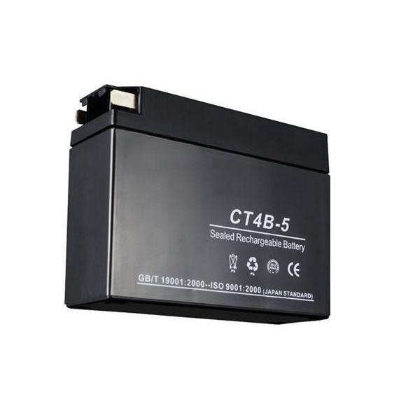 CT4B-5 液入充電済 バッテリー YT4B-5 YT4B-BS GT4B-5 互換 1年間保証付 新品 バイクパーツセンター NBS_画像4