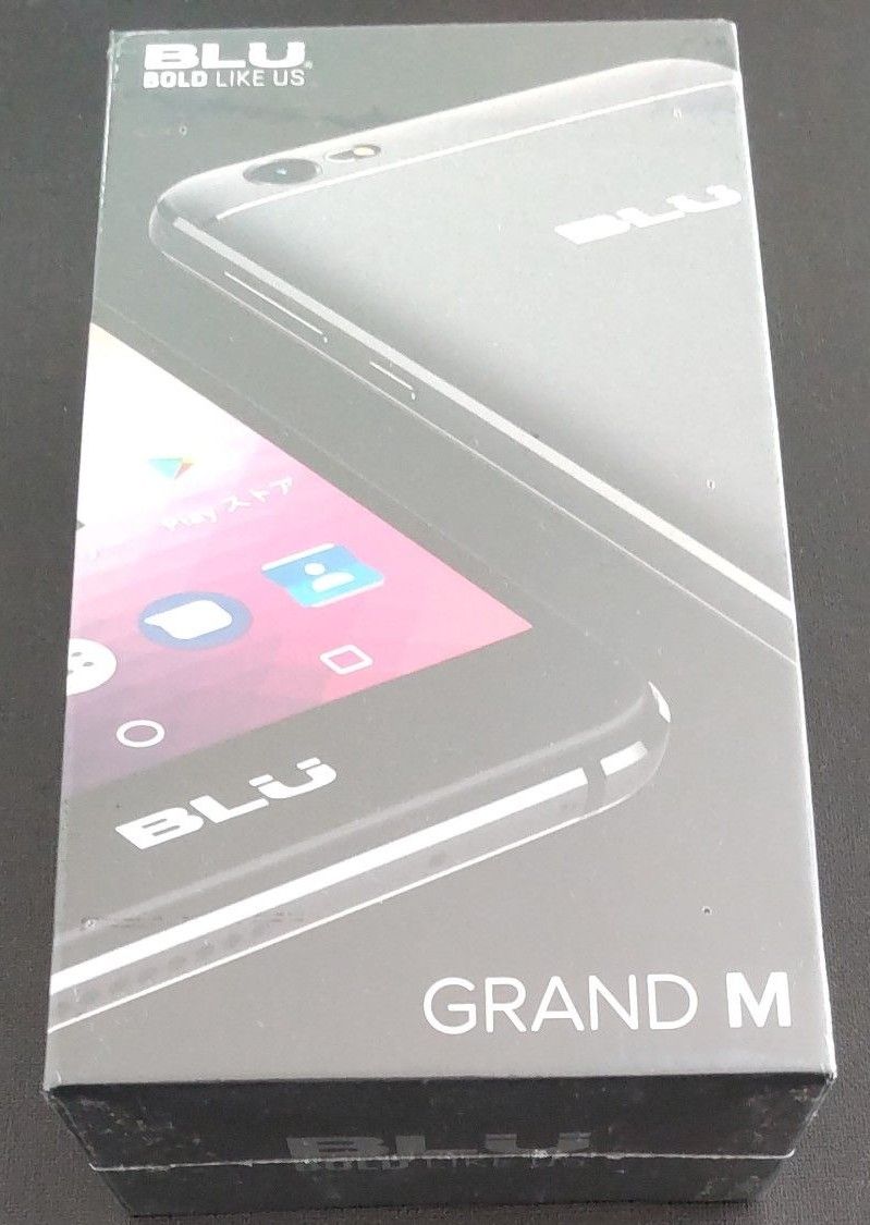 BLU  GRAND  M  未開封品スマホ   アンドロイド