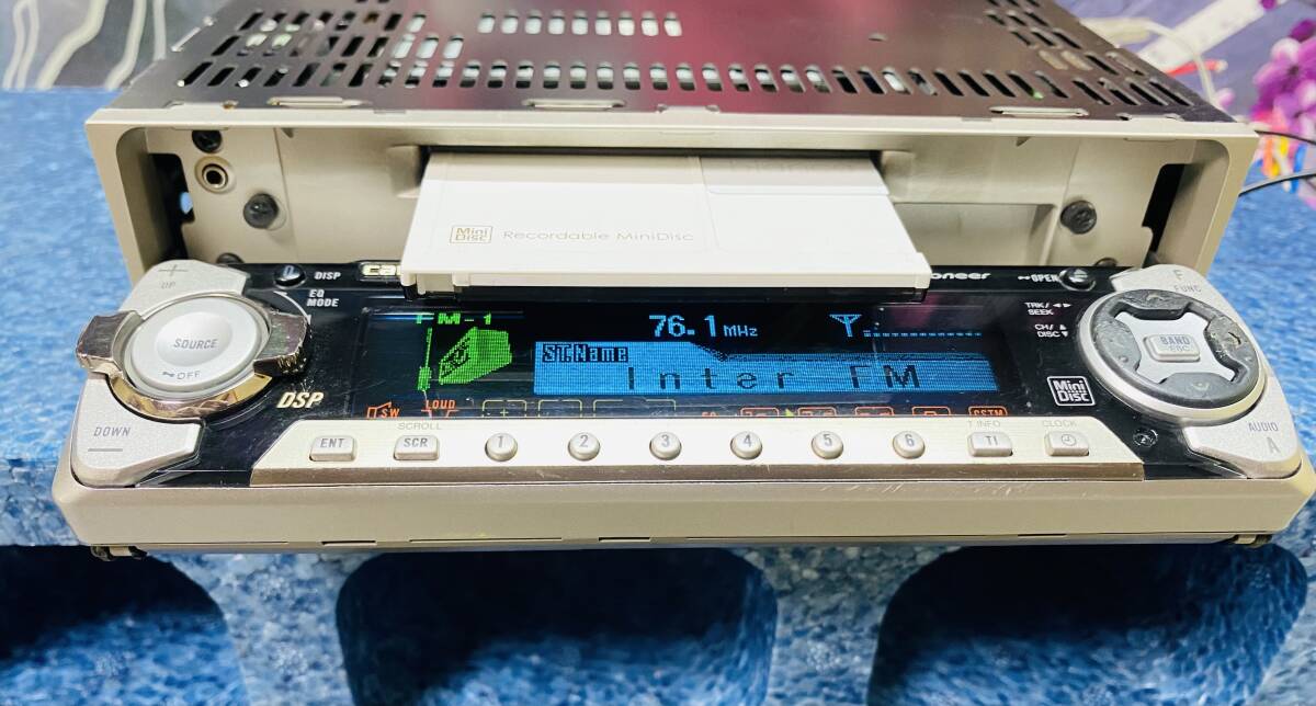 ☆Pioneer☆MEH-P9900 carrozzeria カロッツェリア MDプレイヤー CDプレイヤーの画像4