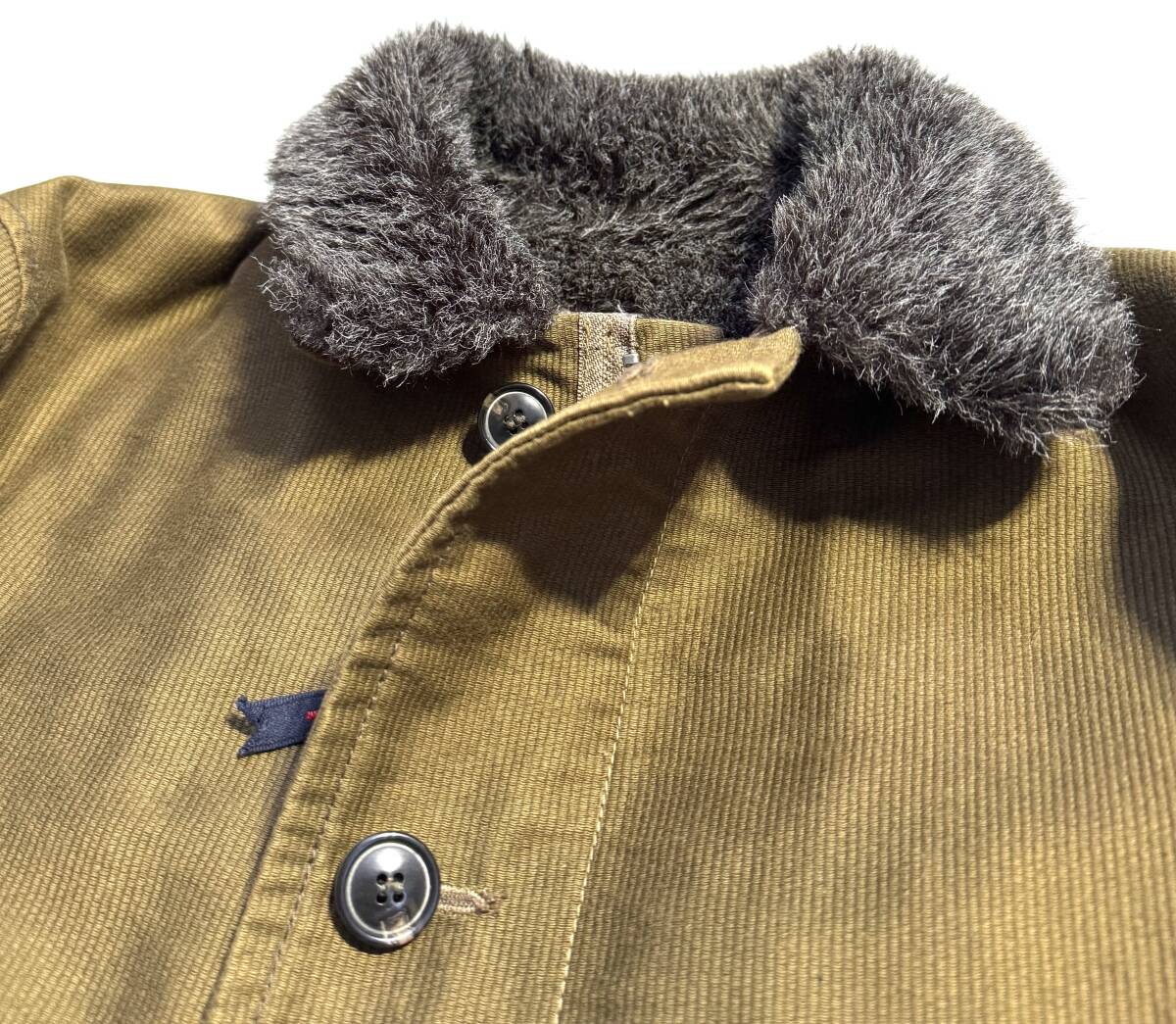 名作【定価4.1万】BLUE BLUE ブルーブルー N-1 デッキジャケット 名作【定価4.1万】BLUE BLUE ブルーブルー N-1 デッキジャケット