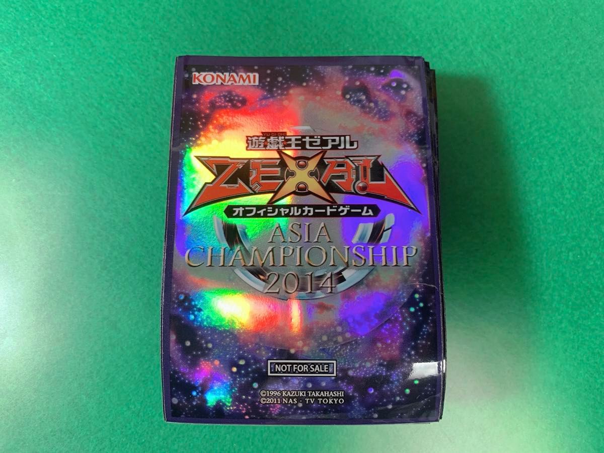 遊戯王 acs2014 スリーブ 70枚 asia championship 2014 遊戯王ZEXAL