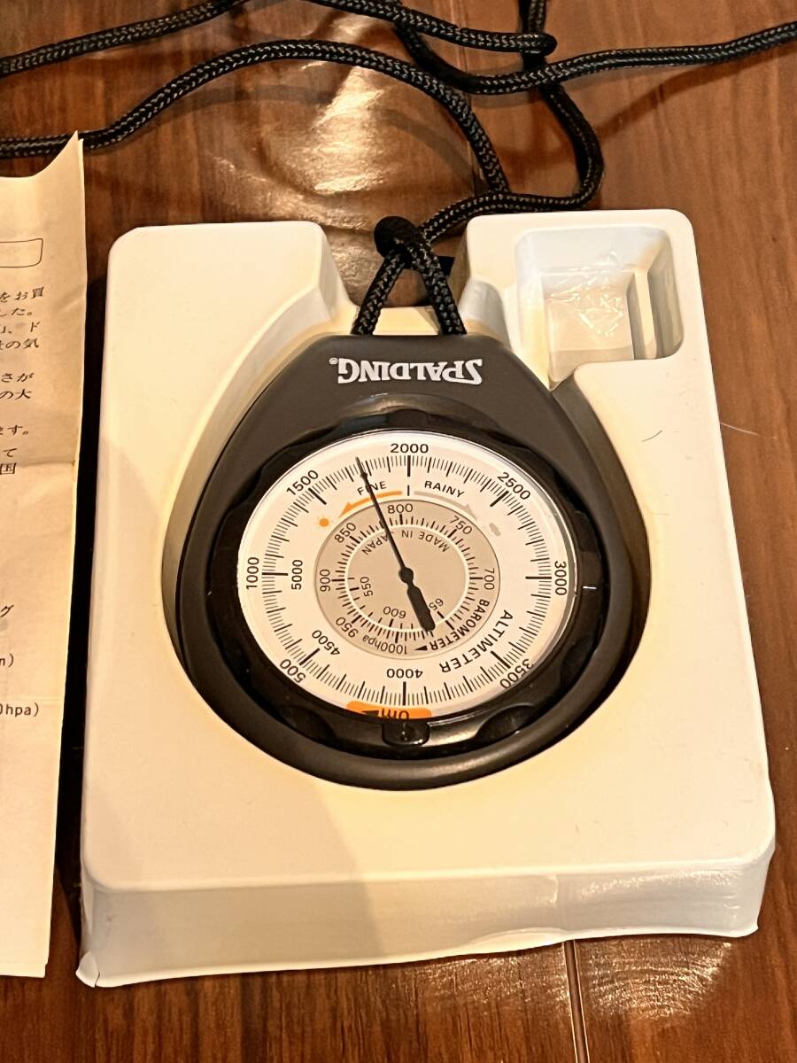 スポルティング 気圧表示付高度計　高度計 気圧計