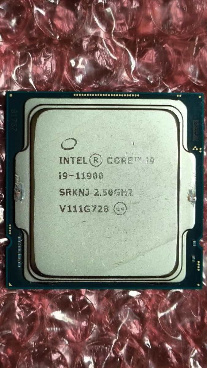 intel Core i9 11900 ジャンク 動作確認してません。 PCパーツ インテル CPU Coreの画像1