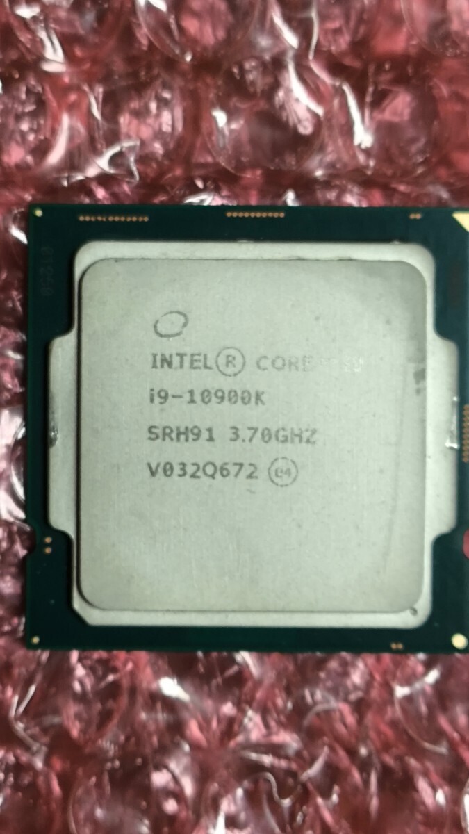 intel i9 10900k です。 動作確認してません。 Intel CPU Core プロセッサー インテルの画像1