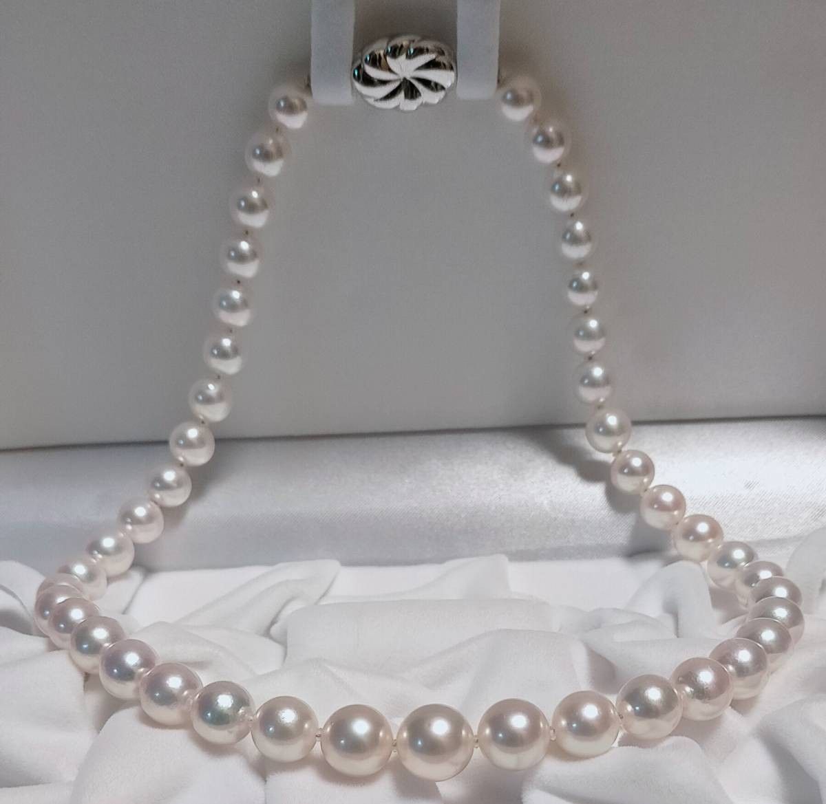 未使用品　ネックレス　アコヤ真珠　あこや本真珠　素敵!　