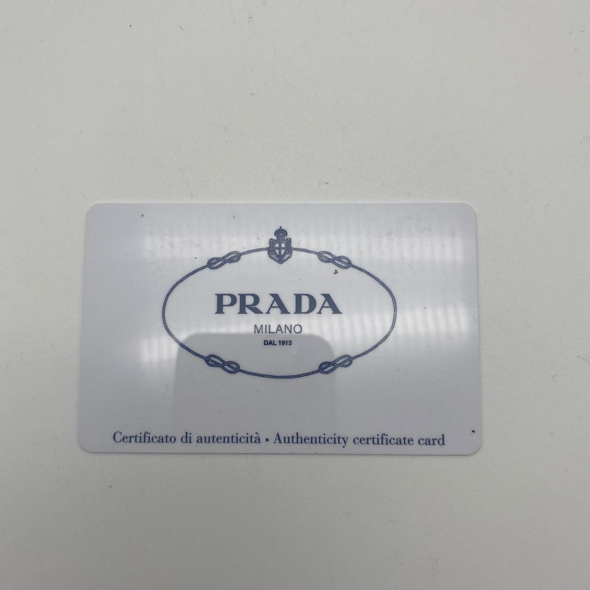 【1円～】PRADA/プラダ バッグ ハンドバッグ トートバッグ B2619H レザー ホワイト ヴィッテロ 保存袋付 _画像6