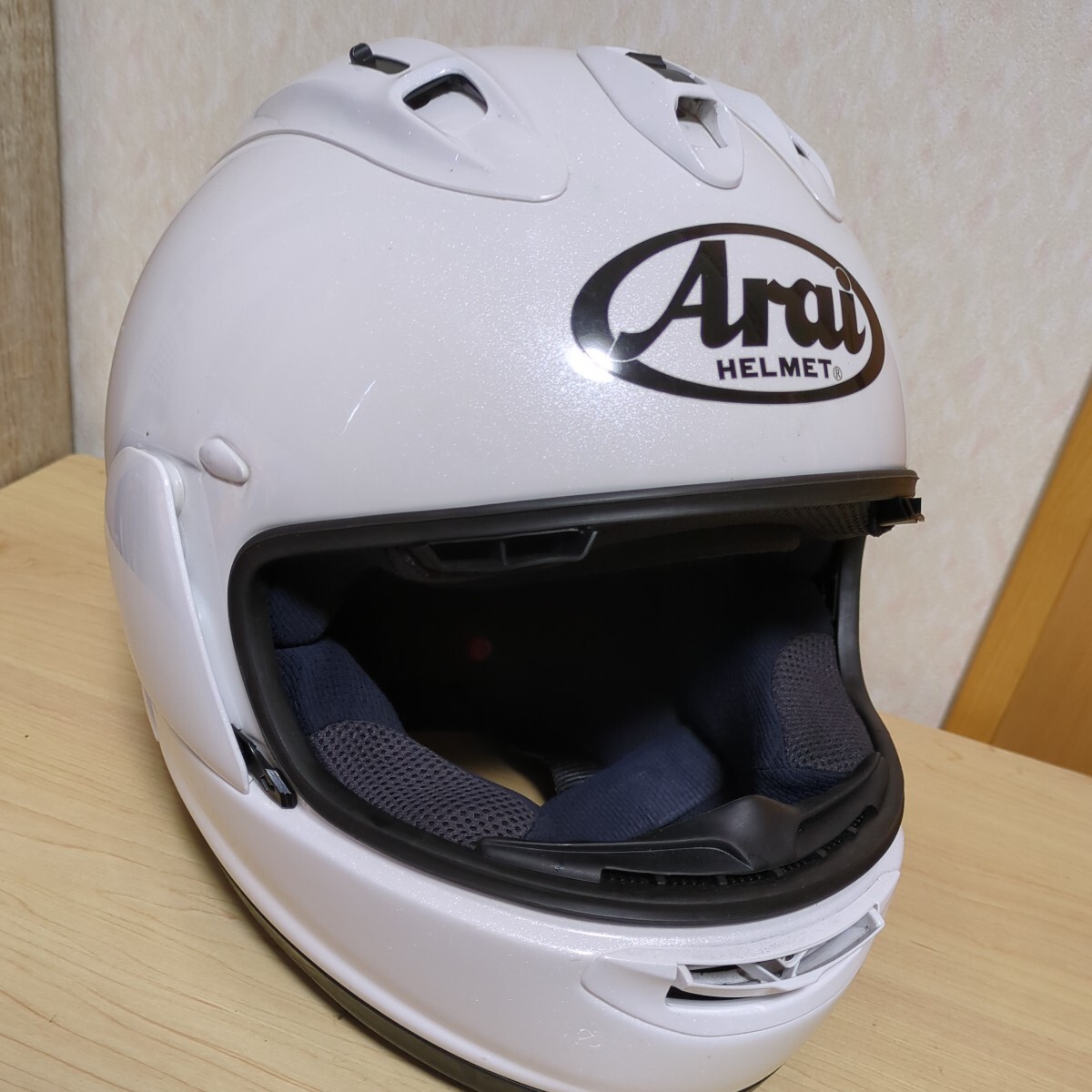 アライ(Arai) バイクヘルメット フルフェイス RX-7X グラスホワイト 57-58cm 現状品　_画像5