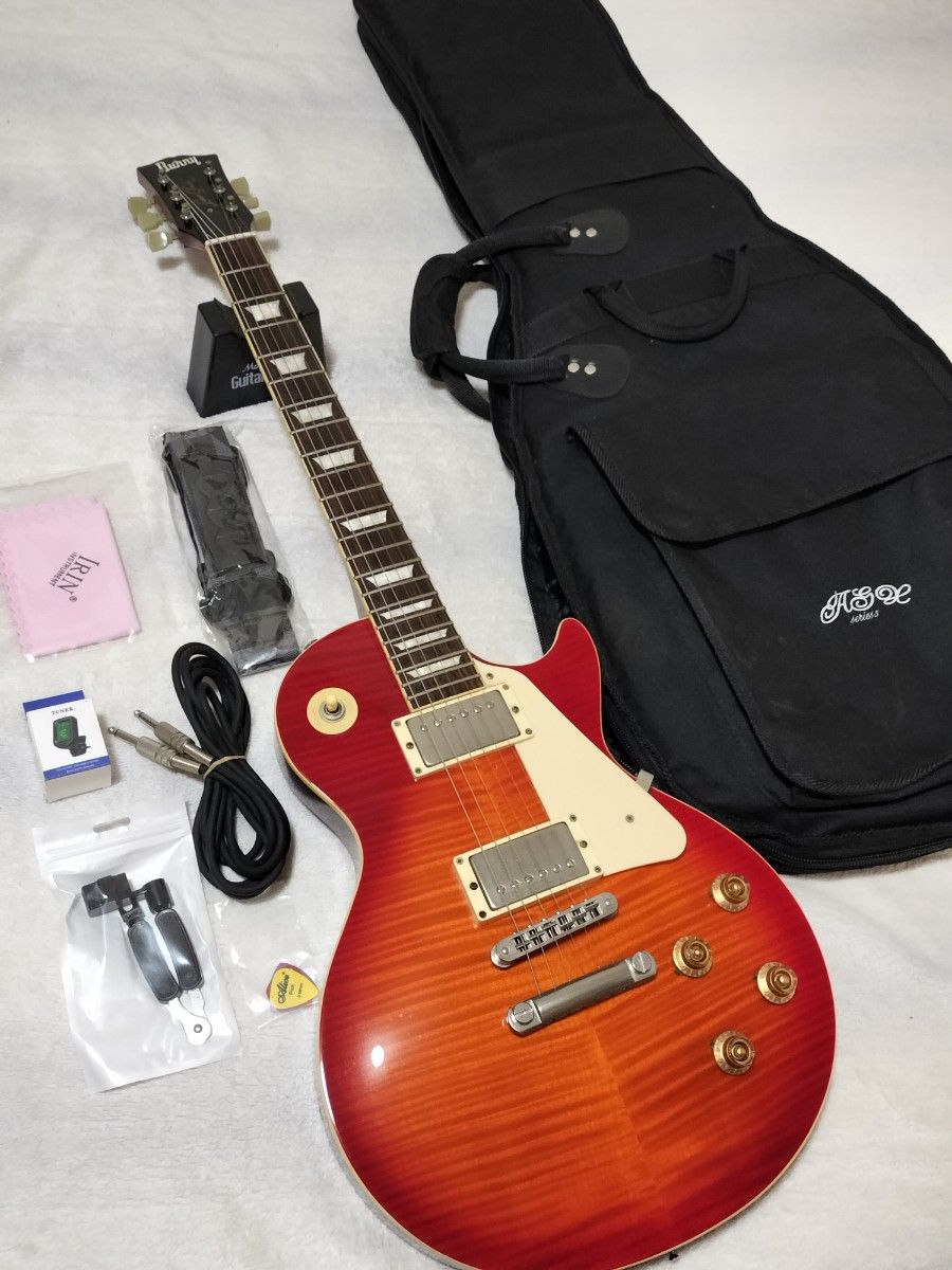 フェルナンデス バーニー 薄型レスポール ケース、スタンドセット フェルナンデスバーニー薄型レスポールケース、スタンドセット