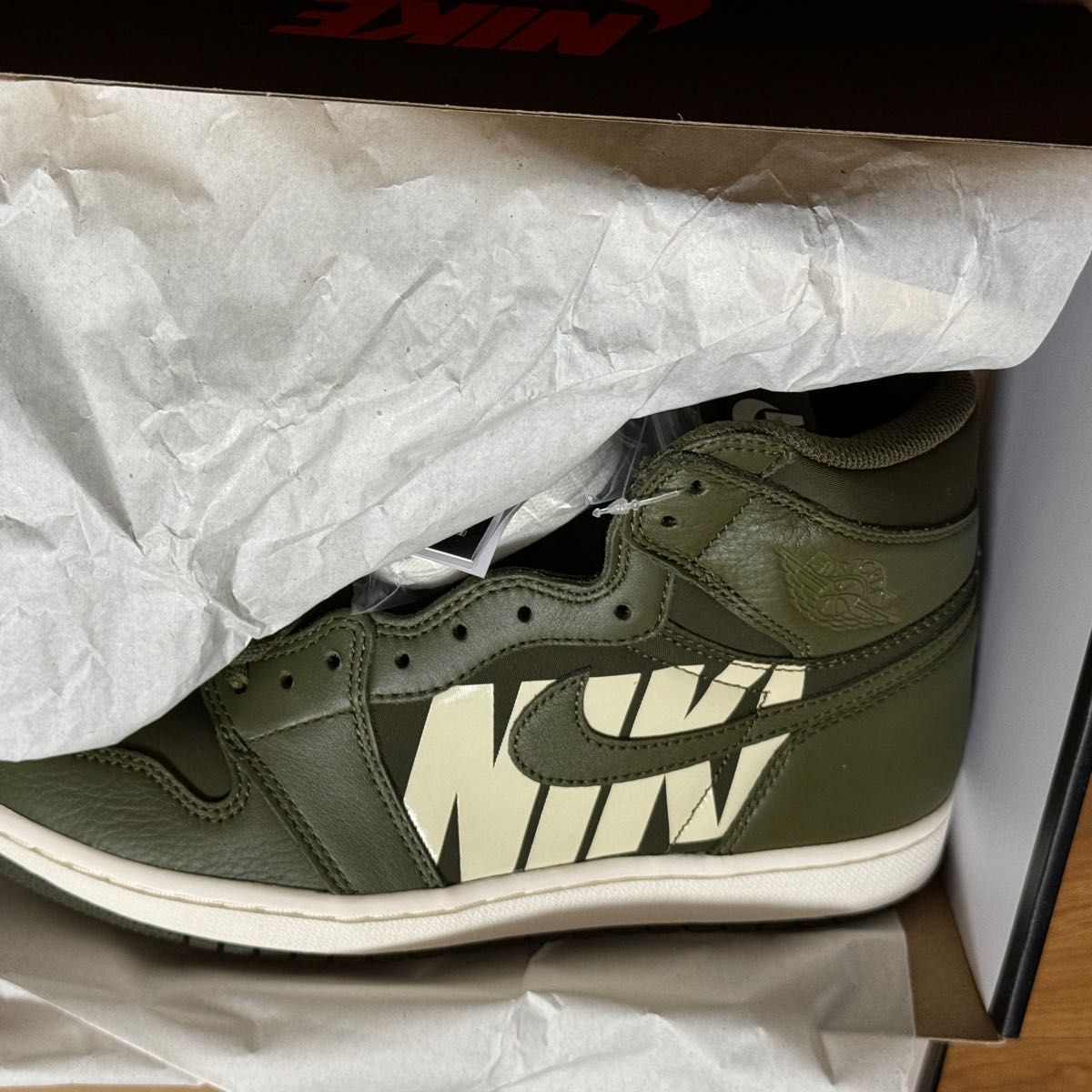 Nike Air Jordan 1 Retro High OG "Olive Canvas"