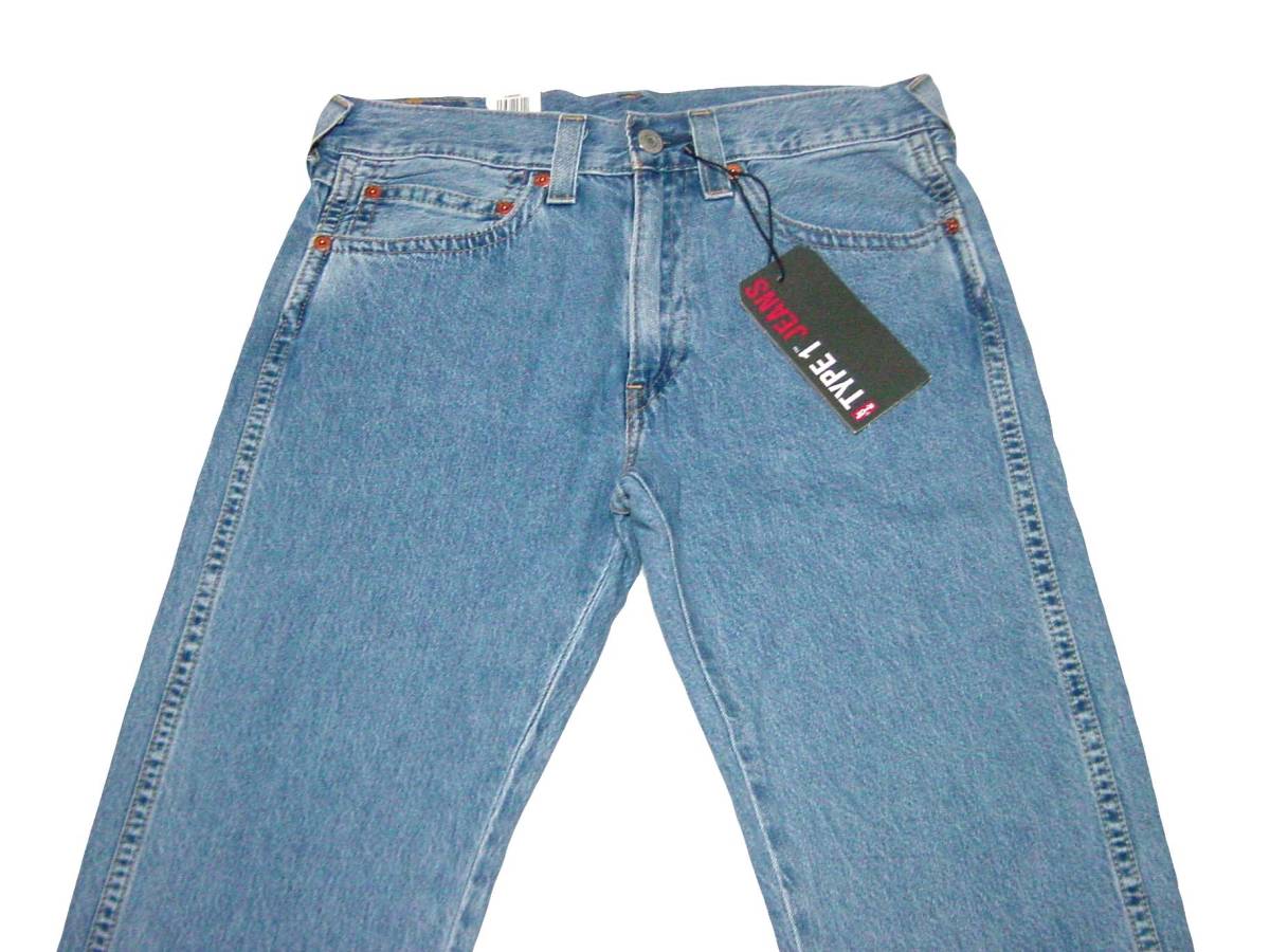 ★凄くオシャレ! リーバイス LEVIS TYPE1 ジーンズ ★新品 未使用 タグ付き ストレート デニム パンツ _画像3