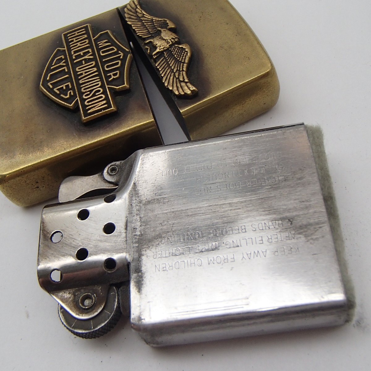 ◎ZIPPO ジッポ ハーレー HARLEY-DAVIDSON / ライター 喫煙グッズ 喫煙具 着火未確認◎KN_画像10