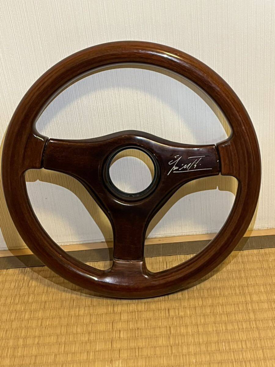  selling out that time thing Michelotti/mike Lotte . wooden steering wheel steering wheel 31 pie Italy made 