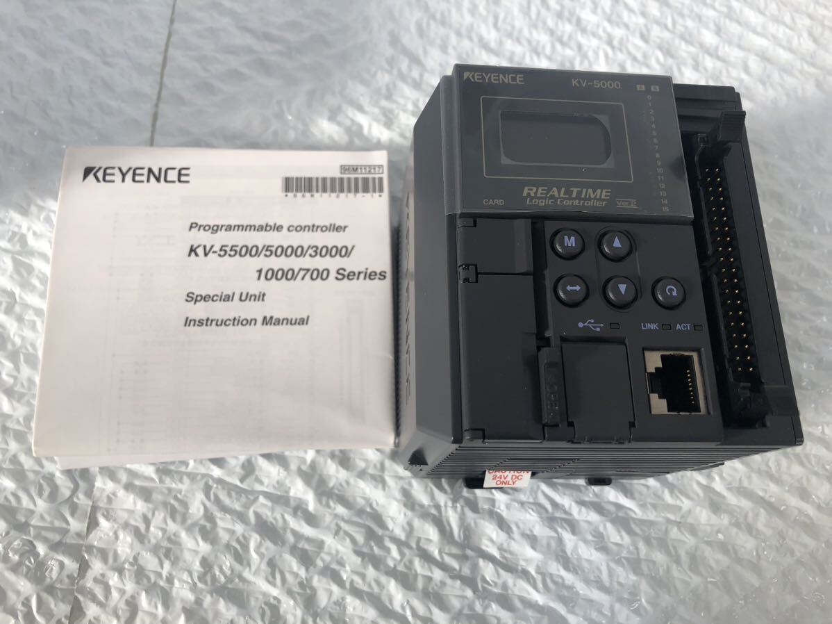 新品無箱KEYENCEキーエンス KV-5000 Ver.2動作保証 [インボイス 新品無箱KEYENCEキーエンス KV-5000 Ver.2動作保証 [インボイス