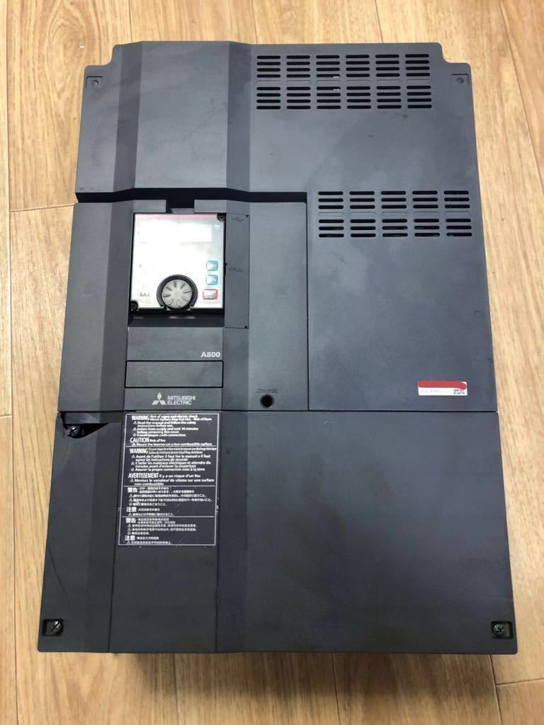 中古(動作確認済み)三菱電機 MITSUBISHI インバーター FR-A820-30K-1動作保証 [インボイス発行事業者]　A-1