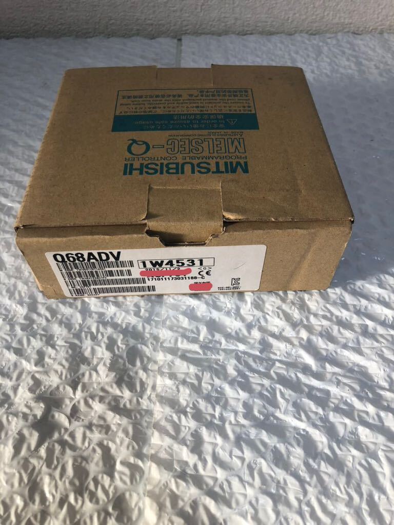 新品未開封三菱電機 Q68ADV正規品動作保証 [インボイス発行事業 新品未開封三菱電機 Q68ADV正規品動作保証 [インボイス発行事業