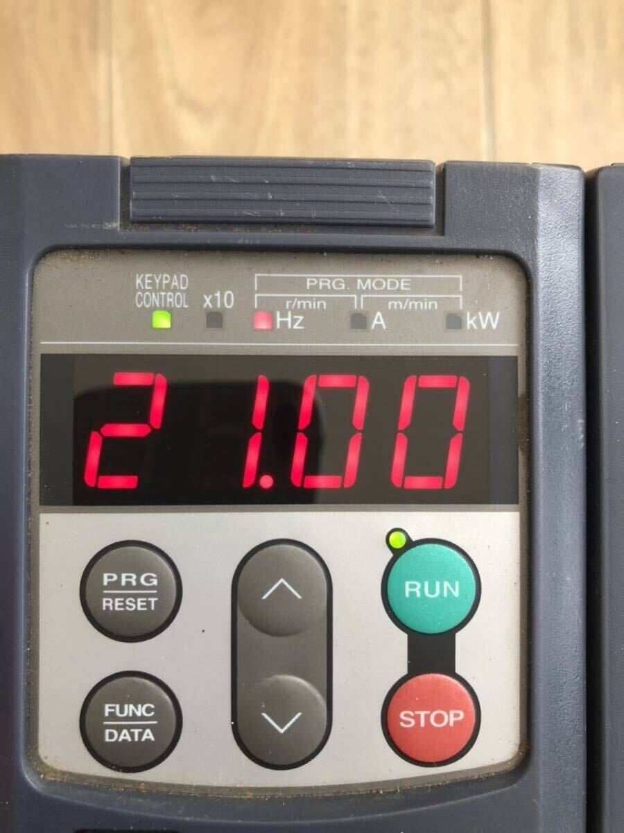 中古美品富士電機インバーター FRN7 5G1S-2J動作保証[インボイス 中古美品富士電機インバーター FRN7 5G1S-2J動作保証[インボイス