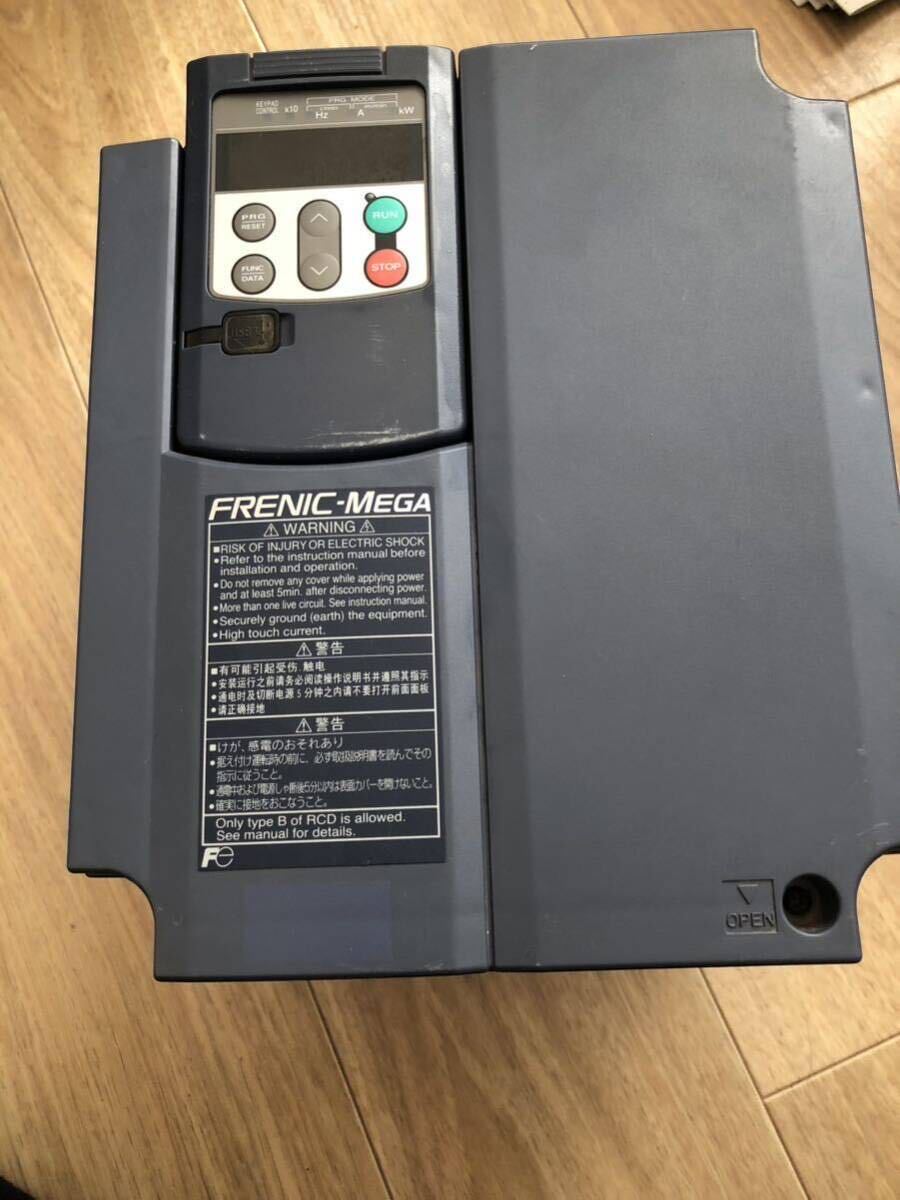 中古美品富士電機インバーター FRN7 5G1S-2J動作保証[インボイス 中古美品富士電機インバーター FRN7 5G1S-2J動作保証[インボイス