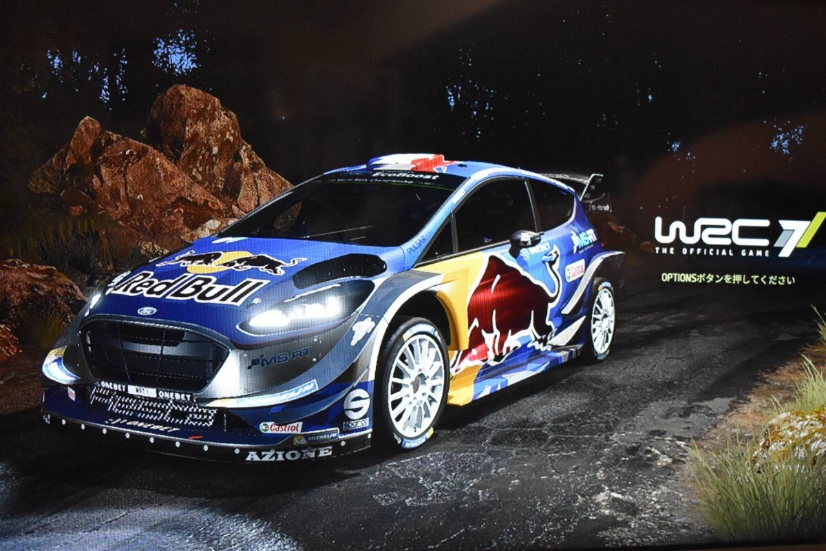 【清掃・動作確認済】PS4 WRC 7_画像6
