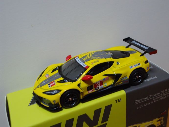 ★MINI GT 1/64 シボレーコルベット C8.R #3 コルベット レーシング 2020 IMSA デイトナ 24時間レース★の画像4