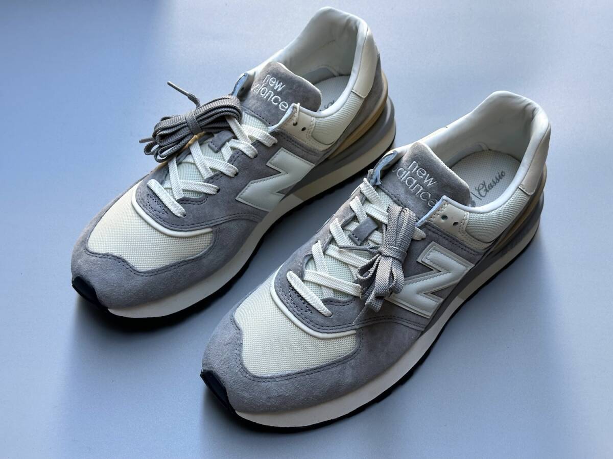 ◆モデル出品◆新品 25.5cm ニューバランス U574LG(D) -Light Gray- LEGACYモデル ヘリテージカラー NEW BALANCE 完売希少サイズ グレー