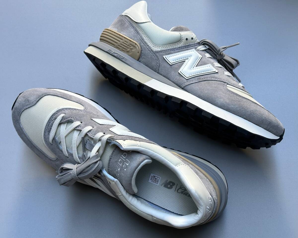 ◆モデル出品◆新品 25.0cm ニューバランス U574LG(D) -Light Gray- LEGACYモデル ヘリテージカラー NEW BALANCE ユニセックス男女兼用_画像2