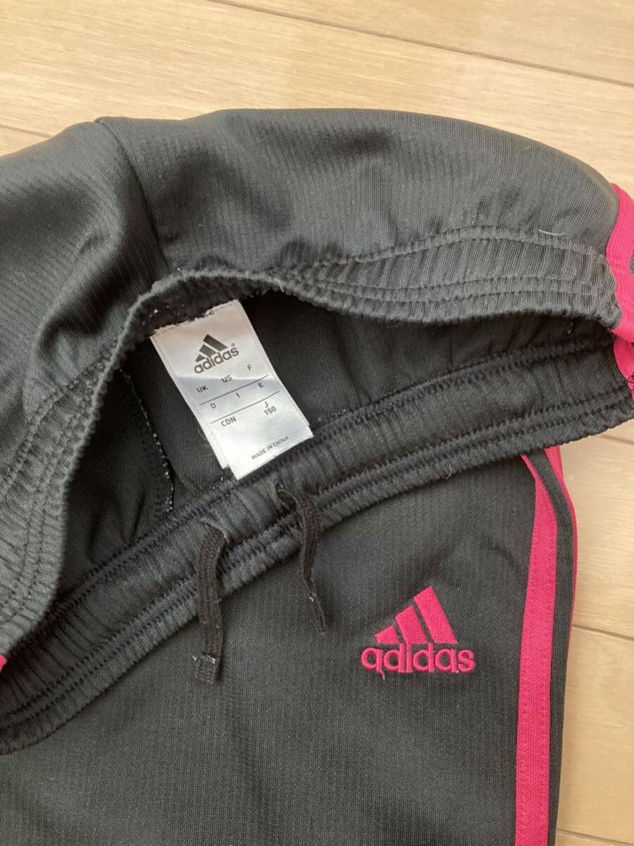 ★adidasアディダス★黒ハーフパンツ★150★used_画像3