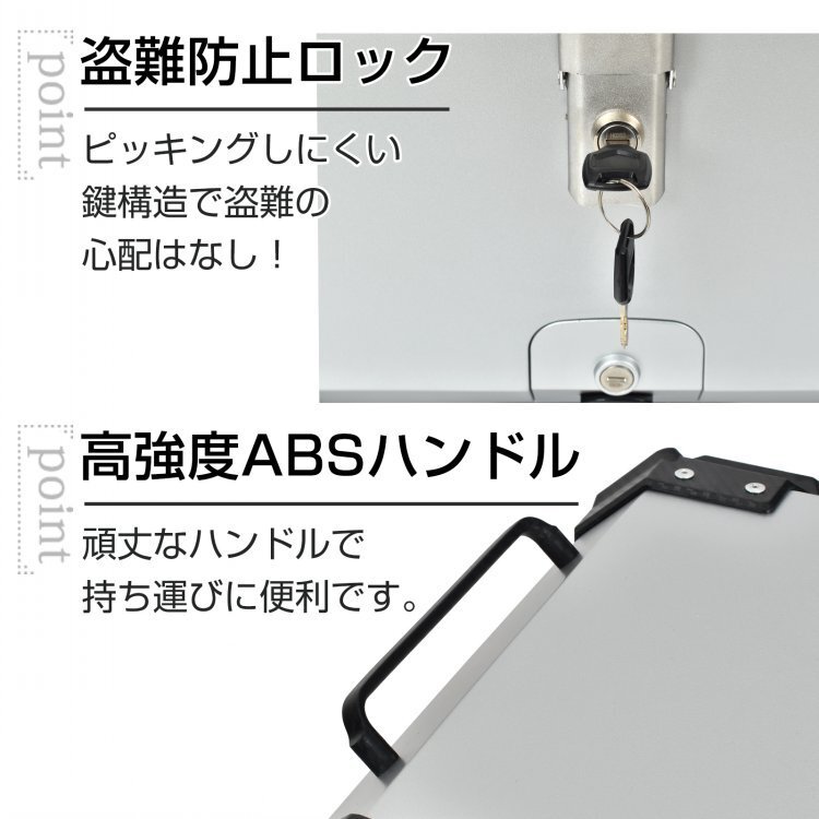 訳あり リアボックス バイク用 45L 大容量 防水 取付ベース付 鍵2本付 簡単脱着 フルフェイス対応 トップケース 高強度ABS素材 ee368a-w_画像5