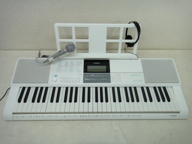 10328 ■ CASIO　カシオ　光ナビゲーションキーボード　LK-516　61鍵盤 2019年製 ■