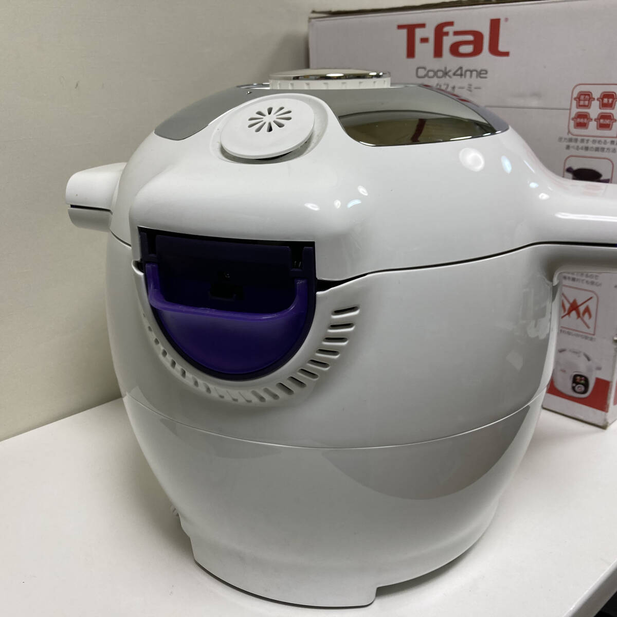 【T-fal ティファール】Cook4me クックフォーミー マルチクッカー CY7011JP 家庭用圧力鍋 箱付き 中古 家電 調理器具_画像6